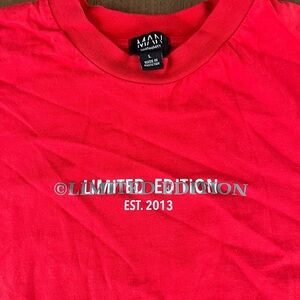 Fashion Nova Red Graphic Tee